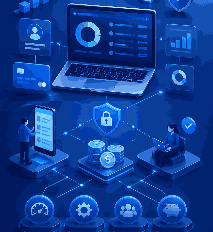 Microfinance software concept